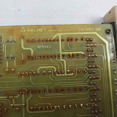Valmet Automation Biu 8 A Binary Input Unit Pcb M8512221 M1 Mt045 542803-6A