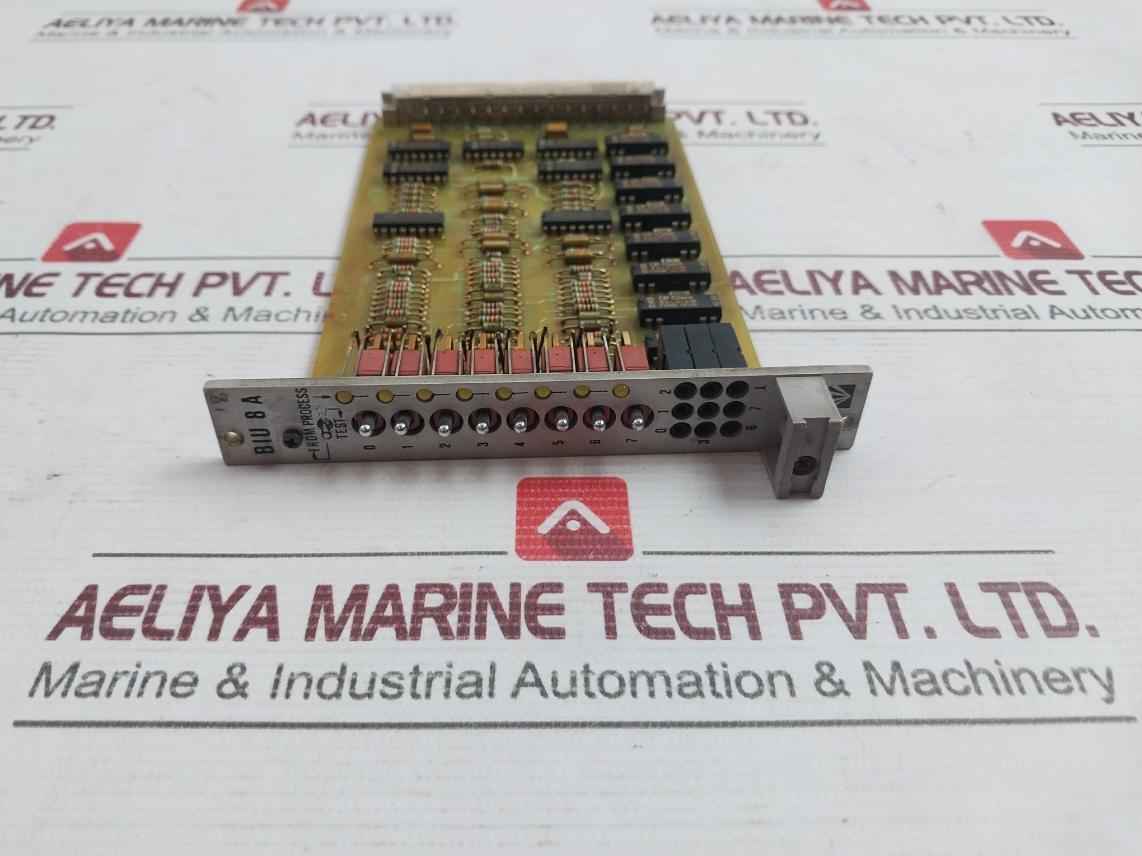 Valmet Automation Biu 8 A Binary Input Unit Pcb M8512221 M1 Mt045 542803-6A