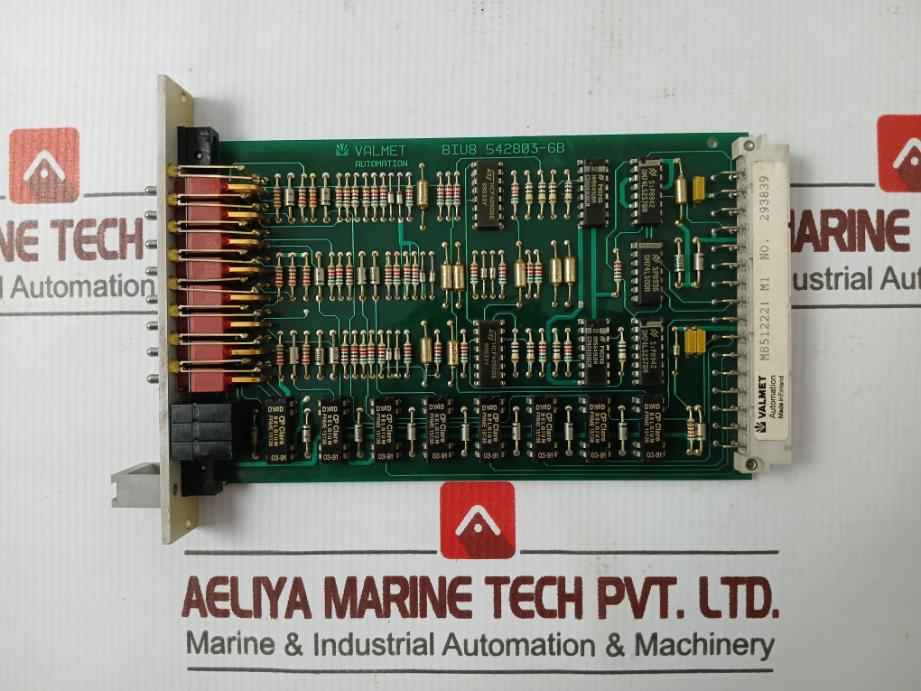 Valmet Automation Biu 8 A Input Pcb Module Mt101 542803-6B M8512221 M1