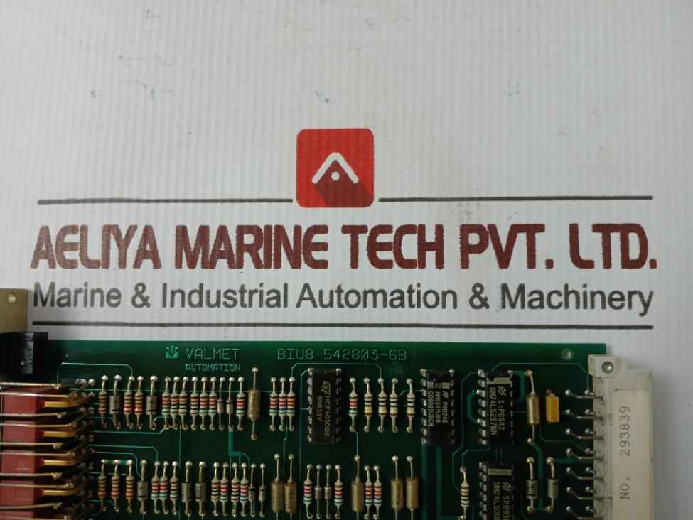 Valmet Automation Biu 8 A Input Pcb Module Mt101 542803-6B M8512221 M1