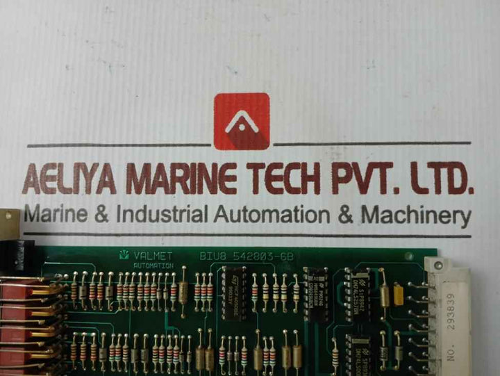 Valmet Automation Biu 8 A Input Pcb Module Mt101 542803-6B M8512221 M1