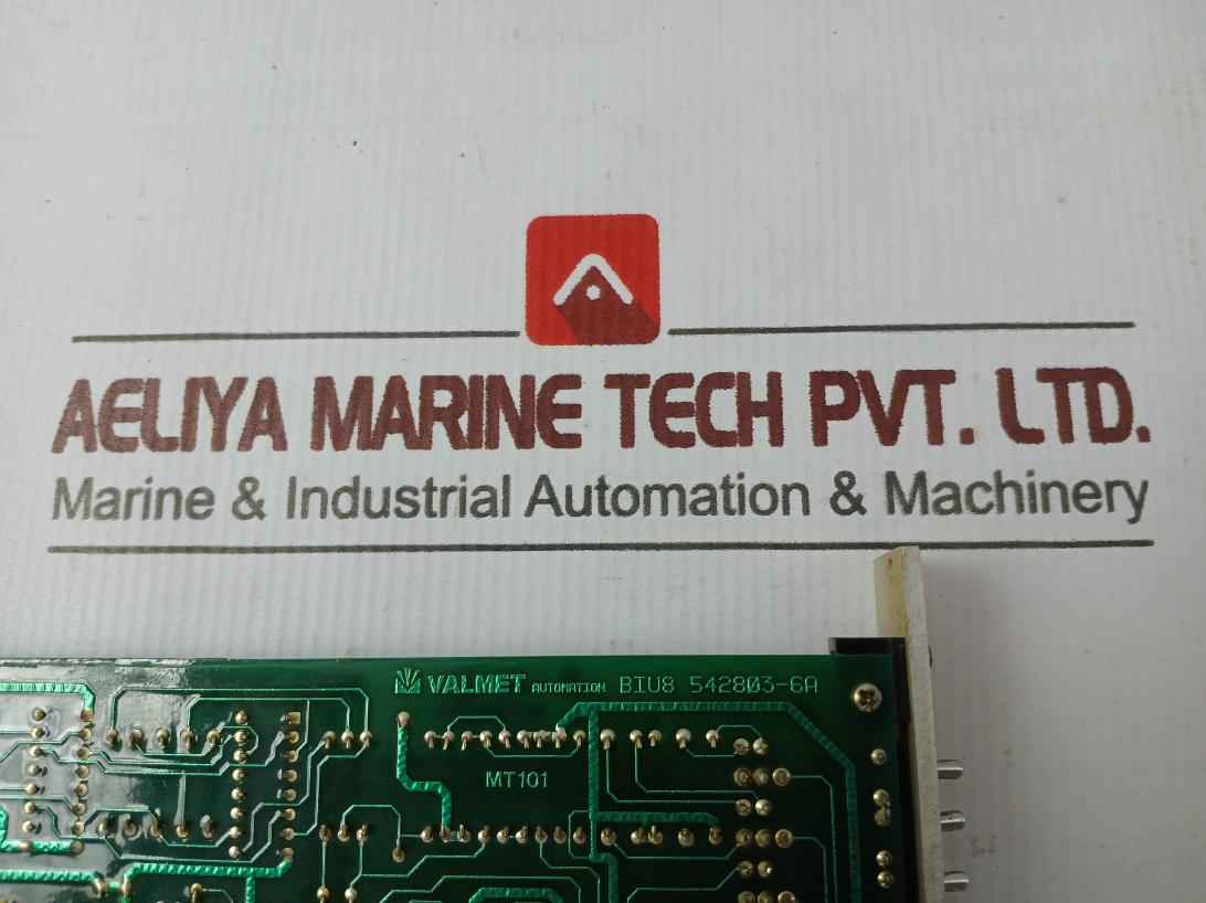 Valmet Automation Biu 8 A Input Pcb Module Mt101 542803-6B M8512221 M1