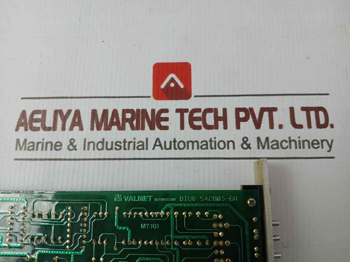 Valmet Automation Biu 8 A Input Pcb Module Mt101 542803-6B M8512221 M1