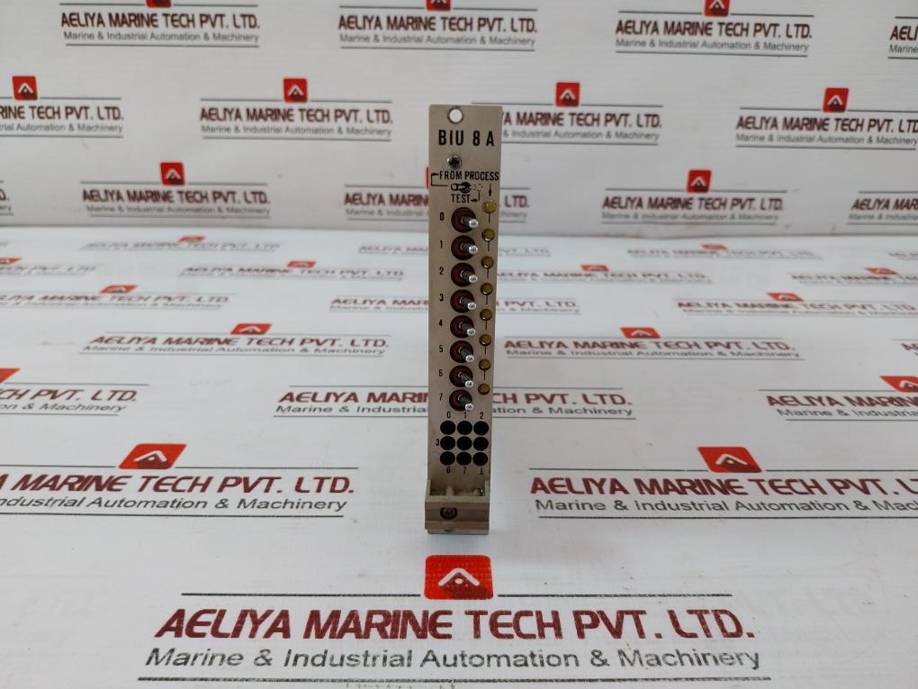 Valmet Automation Biu 8A Mt105 Binary Input Module Biu8 542803-6A 542803-6B