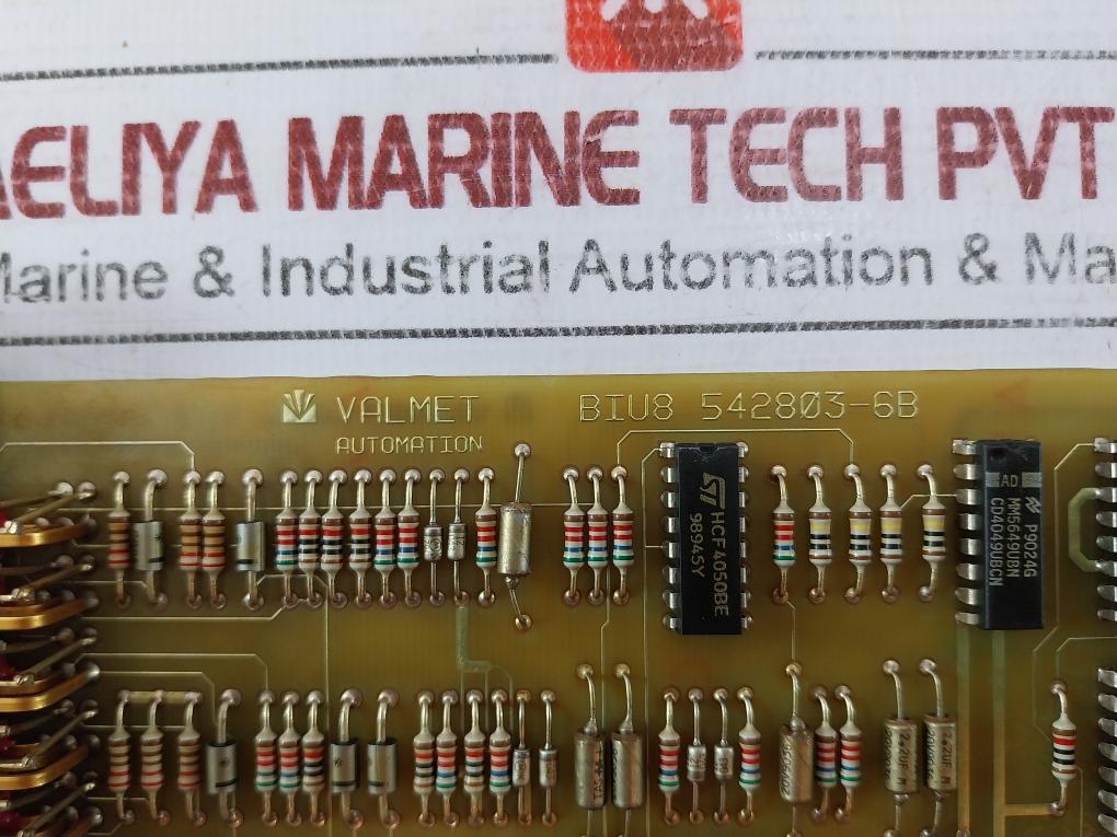 Valmet Automation Biu 8A Mt105 Binary Input Module Biu8 542803-6A 542803-6B