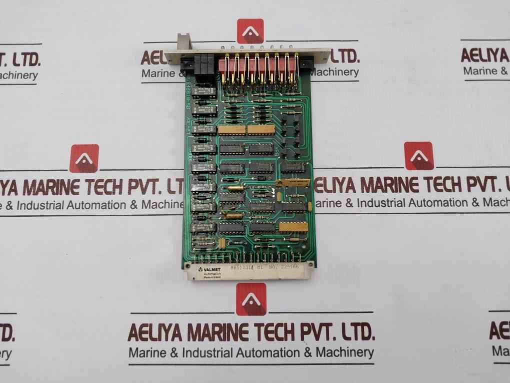Valmet Automation Bou 8A Binary Output Unit 542810-6A, 542810-6B