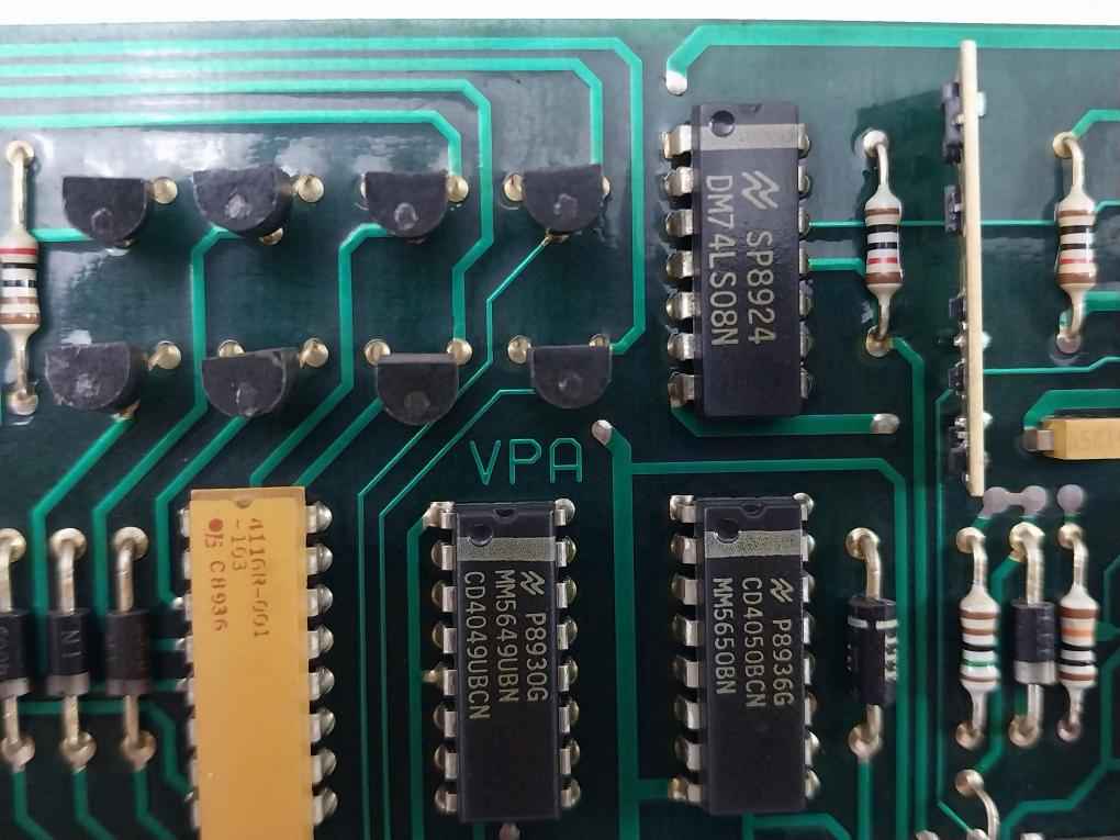 Valmet Automation Bou 8A Binary Output Unit 542810-6A, 542810-6B