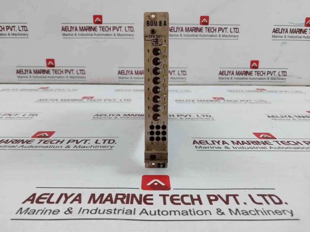 Valmet Automation Bou 8 A Binary Output Unit 542810-8A Mt038 M8512311 M1