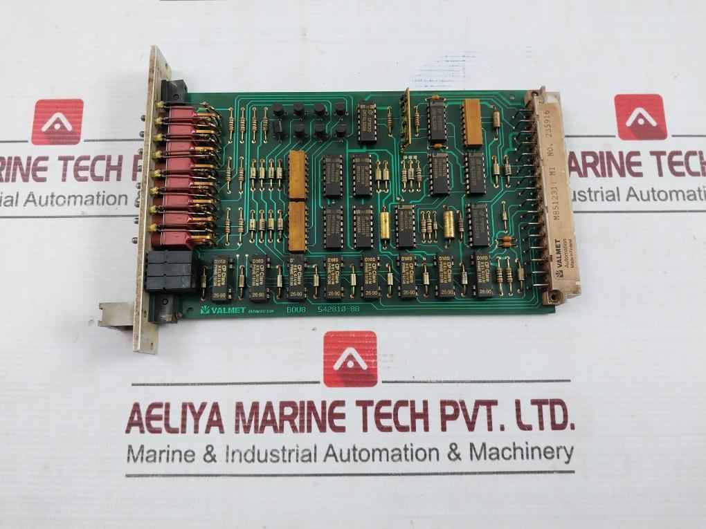 Valmet Automation Bou 8 A Binary Output Unit 542810-8A Mt038 M8512311 M1