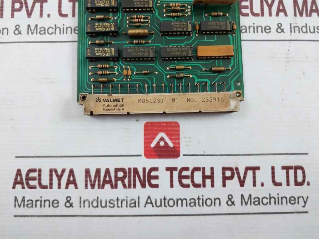 Valmet Automation Bou 8 A Binary Output Unit 542810-8A Mt038 M8512311 M1