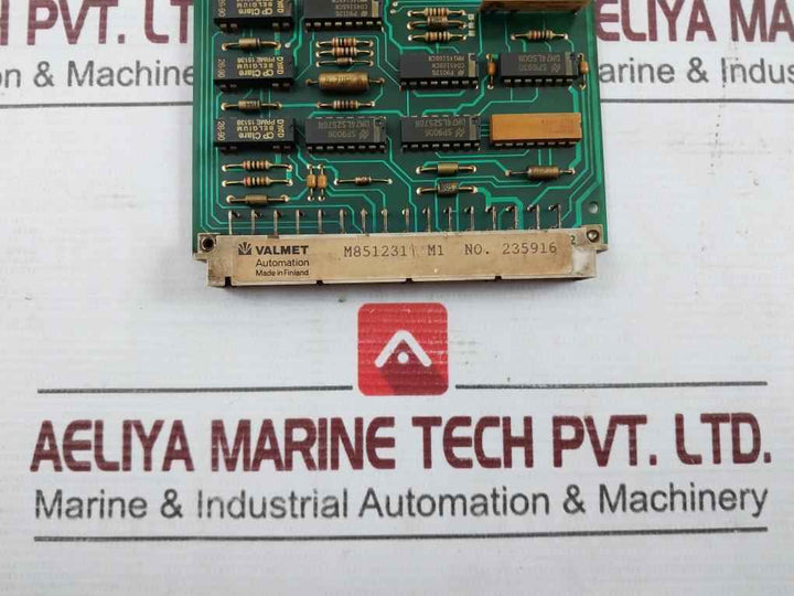 Valmet Automation Bou 8 A Binary Output Unit 542810-8A Mt038 M8512311 M1