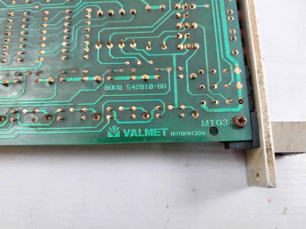 Valmet Automation Bou 8 A Binary Output Unit 542810-8A Mt038 M8512311 M1