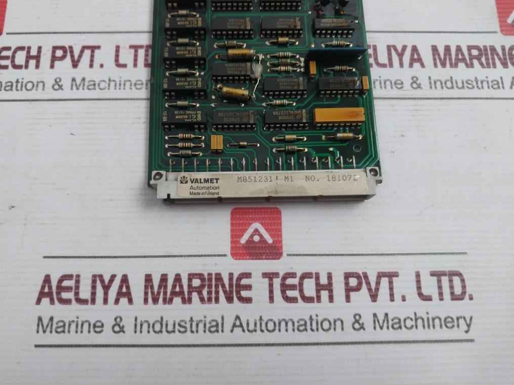 Valmet Automation Bou 8A Binary Output Unit Pcb 542810-6A M8512311 M1