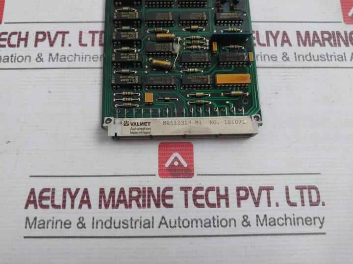 Valmet Automation Bou 8A Binary Output Unit Pcb 542810-6A M8512311 M1