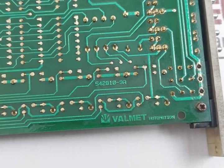 Valmet Automation Bou 8A Binary Output Unit Pcb 542810-9B Mt132