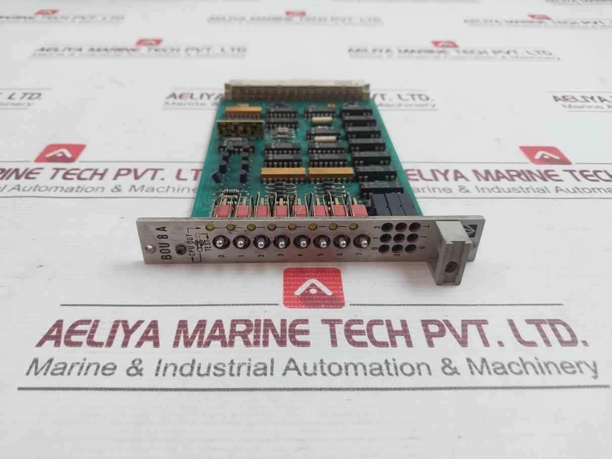 Valmet Automation Bou 8A Binary Output Unit Pcb M8512311 M1 542810-9A Mt140