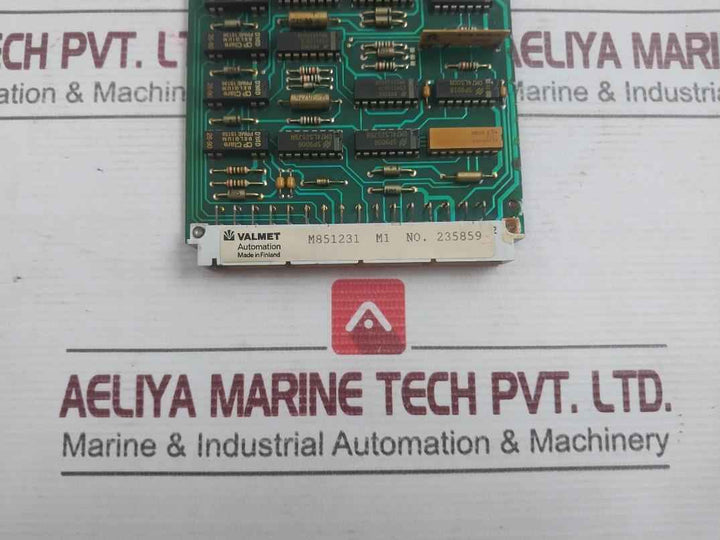 Valmet Automation Bou 8A Memory Card M851231 M1 542810-8A
