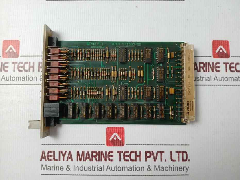 Valmet Automation Bou 8a 542803-6b Binary Input Unit