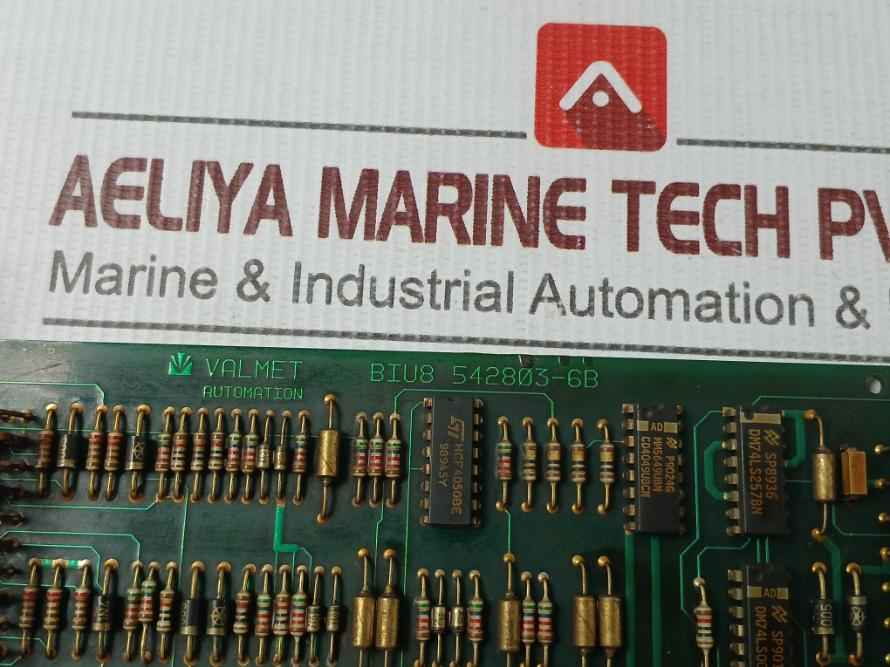 Valmet Automation Bou 8a 542803-6b Binary Input Unit