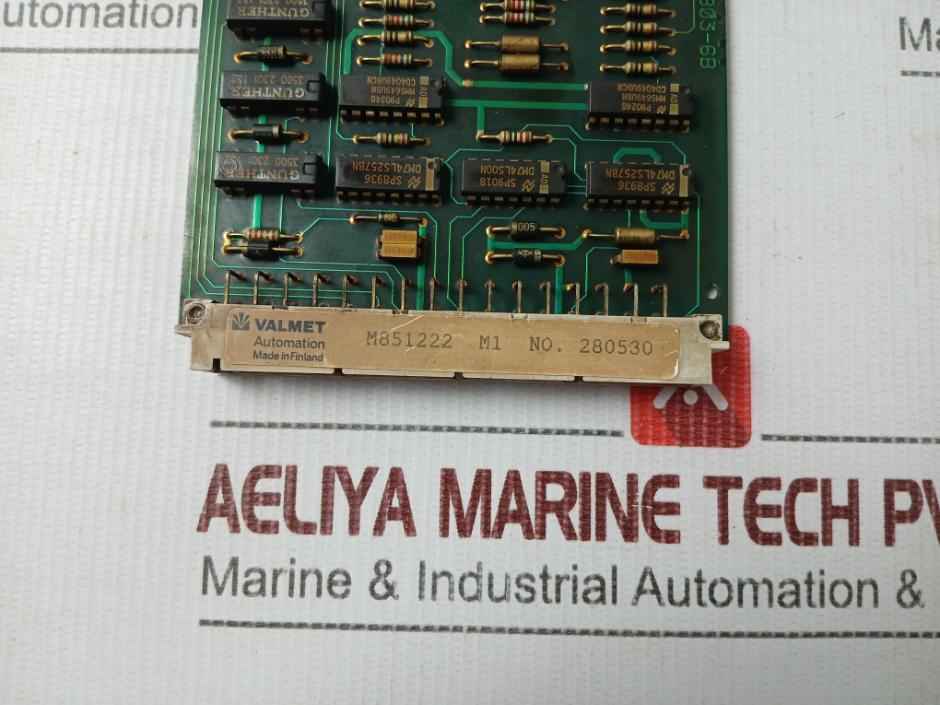 Valmet Automation Bou 8a 542803-6b Binary Input Unit