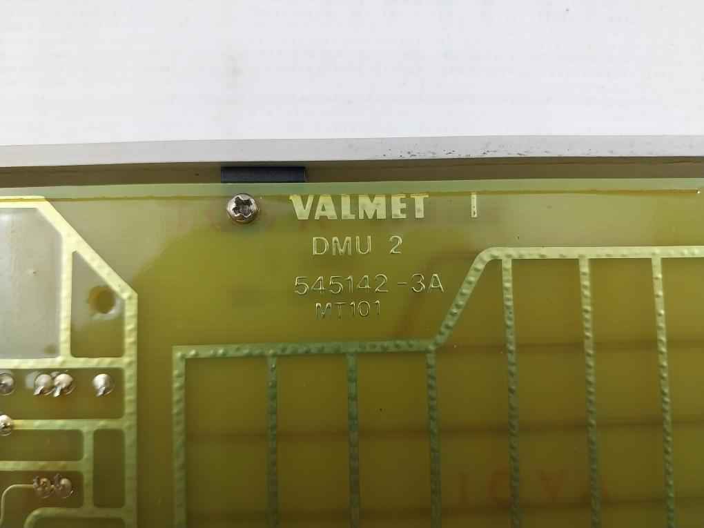 Valmet Automation Dmu 2 M851151 M1 Data Management Unit 545142-3A/3B