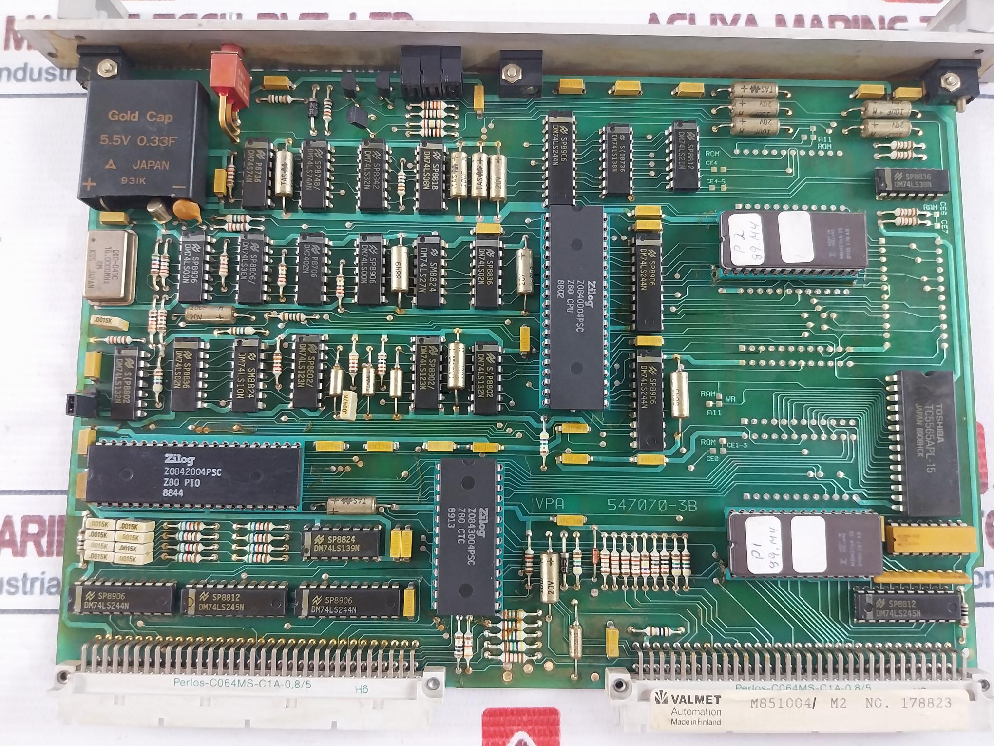 Valmet Automation M851004 CPU Control Board 178823