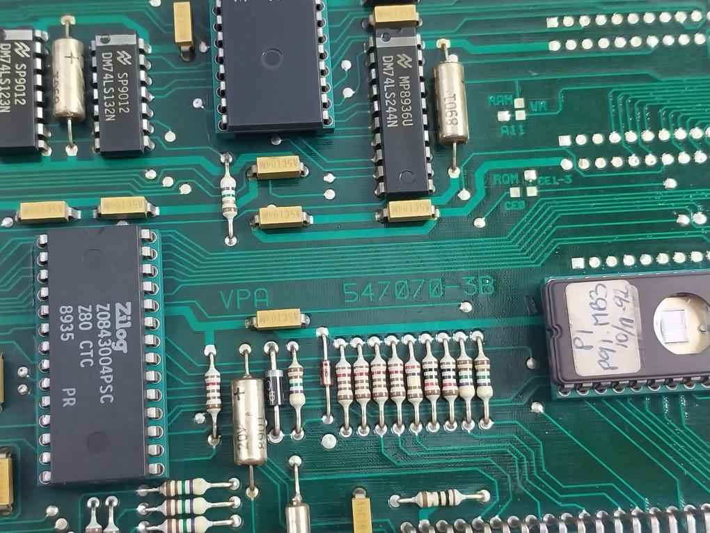 Valmet Automation M851004 M2 Pcb Cpu Module 547070-3A, 547070-3B