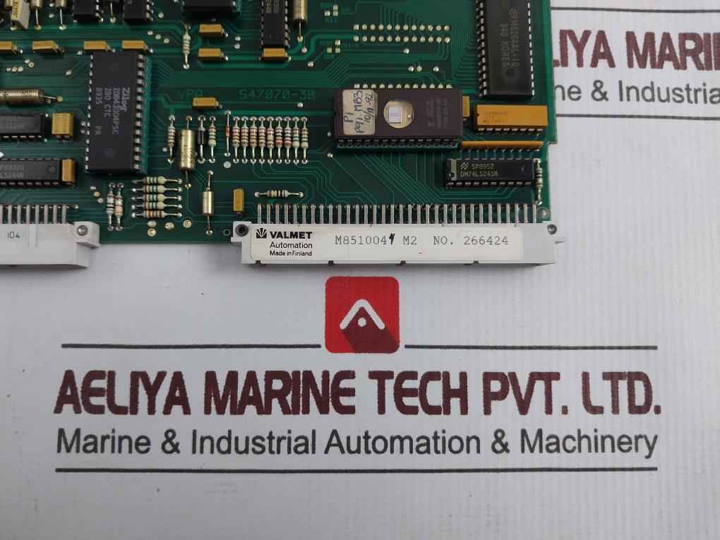 Valmet Automation M851004 M2 Pcb Cpu Module 547070-3A, 547070-3B