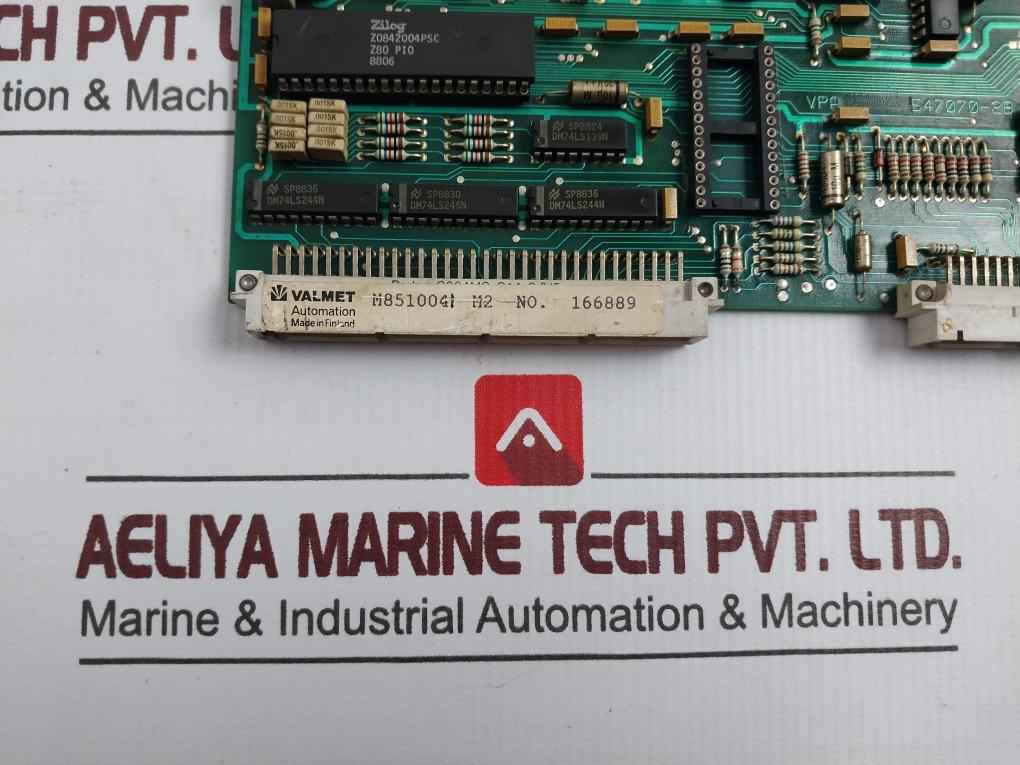 Valmet Automation M851004 M2 Printed Circuit Board Cpu Module 547070-2A
