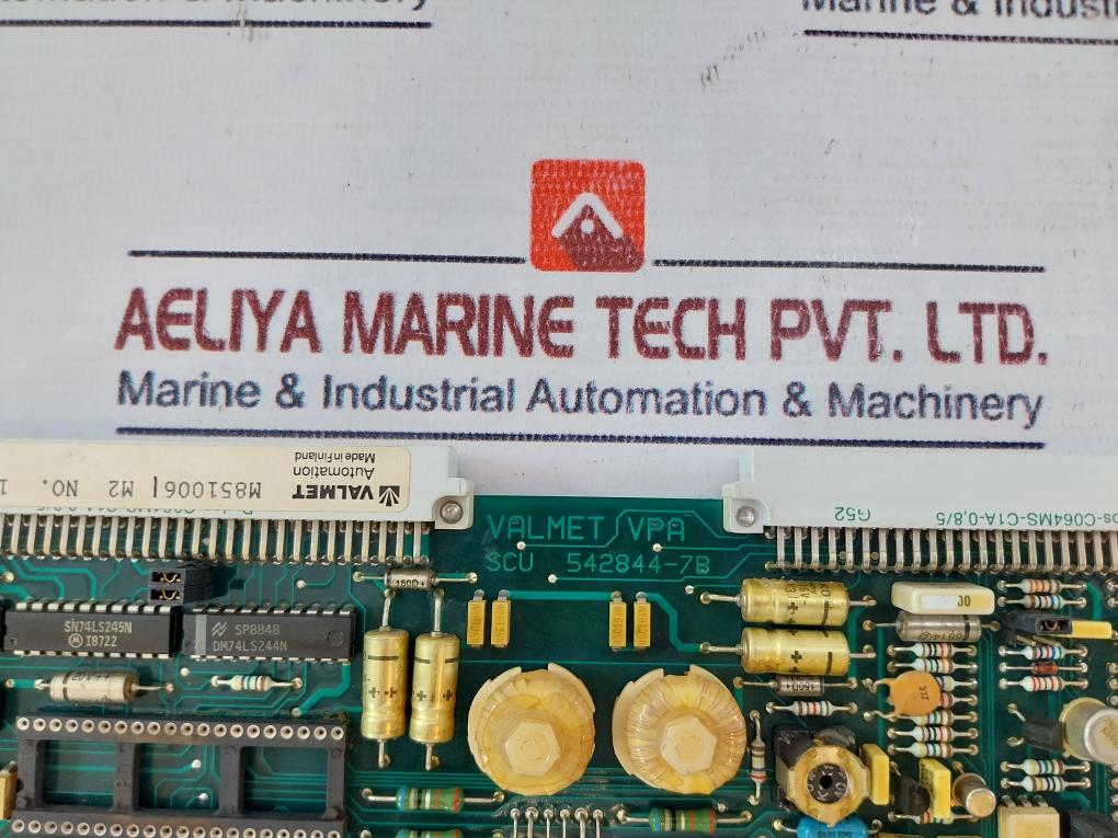 Valmet Automation M8510061 M2 Scu Pcb Card