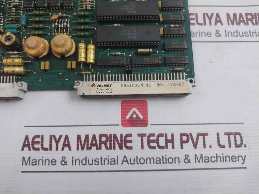 Valmet Automation M851006 M2 Printed Circuit Board M8510061 M2