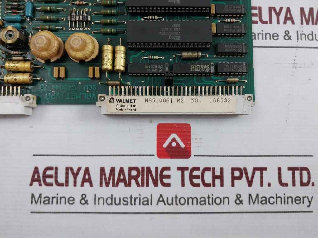 Valmet Automation M851006 M2 Scu Module 542844-7A Zinco 107 94V-1