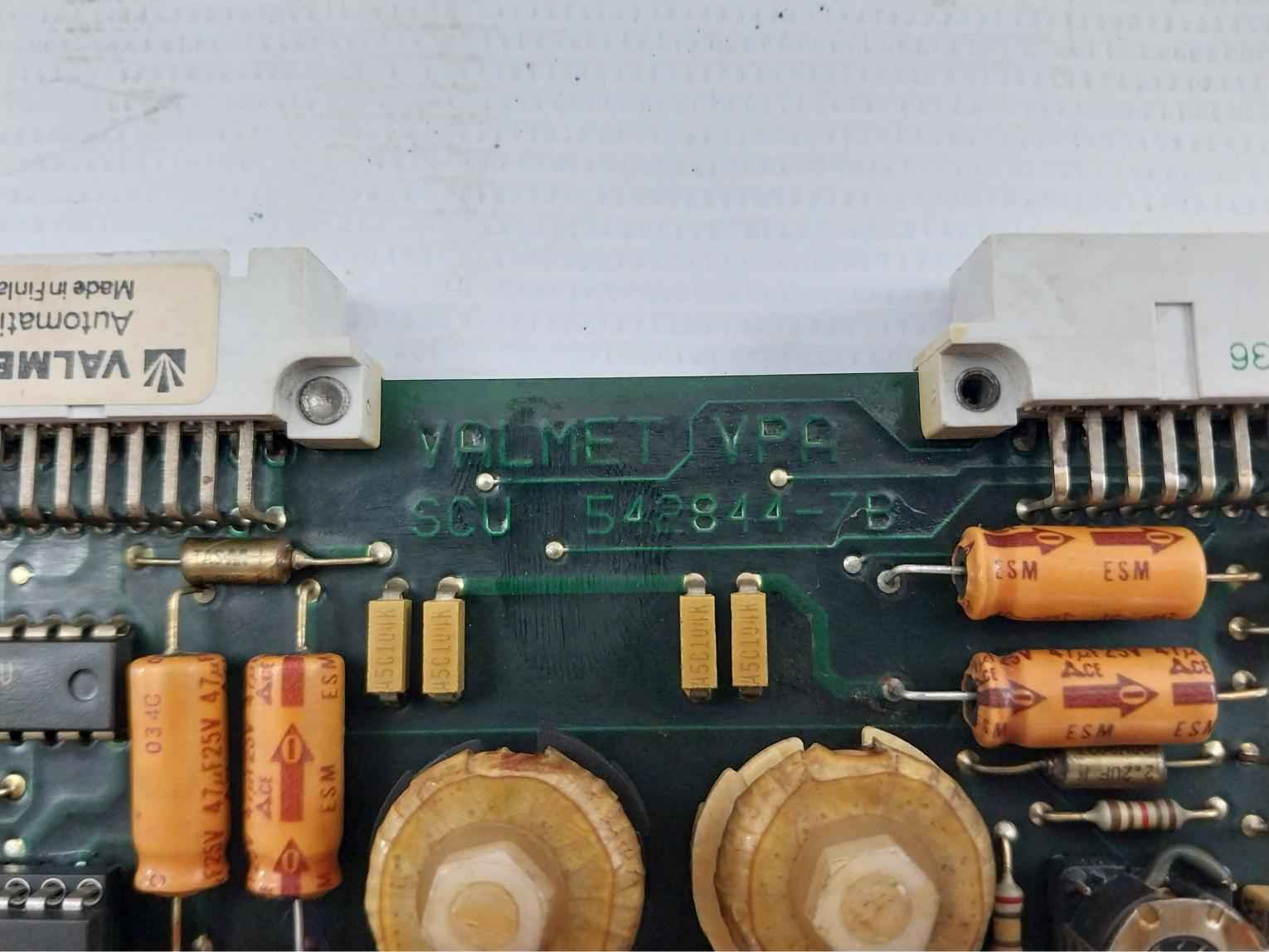 Valmet Automation M851006 M2 Scu Module 542844-7B Zinco 107 94V-1