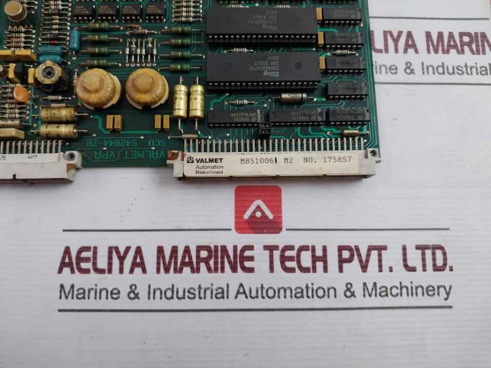 Valmet Automation M851006 M2 Scu Printed Circuit Board 542844-7A Mt917