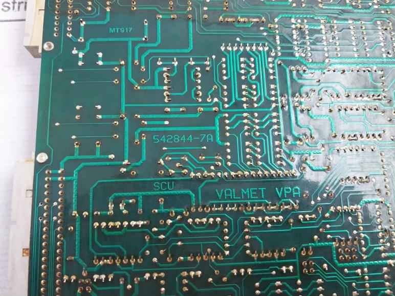 Valmet Automation M851006 M2 Scu Printed Circuit Board 542844-7A Mt917