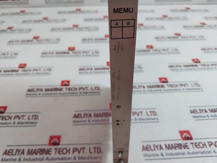 Valmet Automation M8510401 M1 Memu Memory Board 94V-1