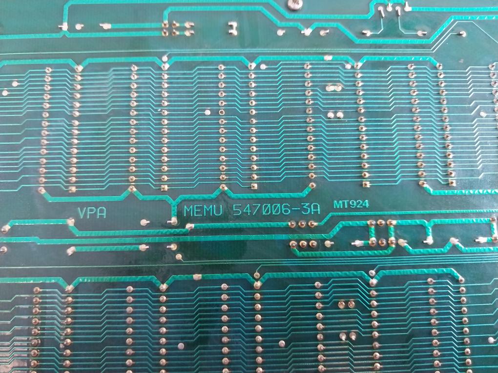 Valmet Automation M8510401 M1 Memu Memory Board