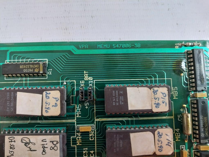 Valmet Automation M8510401 M1 Memu Memory Board