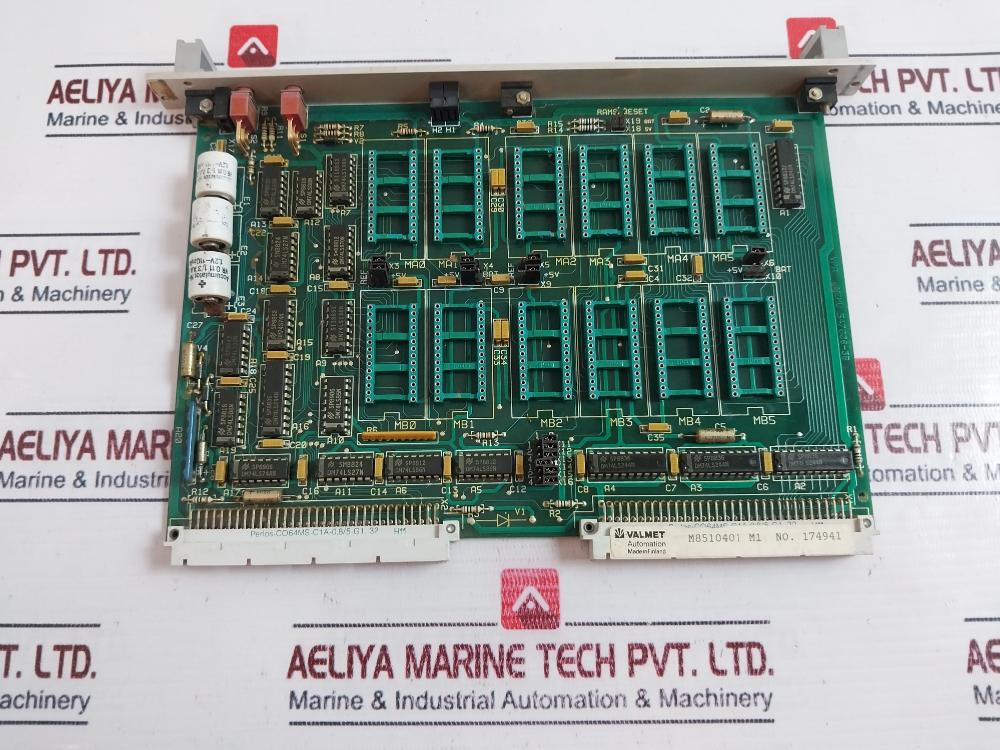 Valmet Automation M8510401 M1 Memu Memory Board 547006-3A