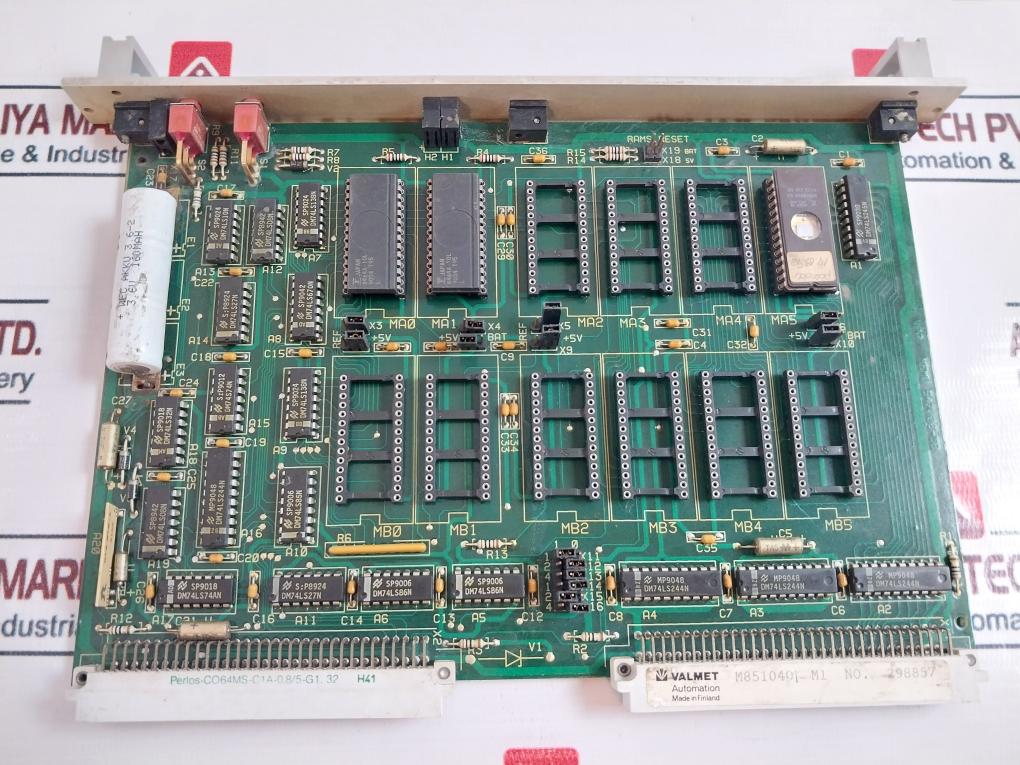 Valmet Automation M8510401 M1 Memu Memory Board Zinco 107 94V-1