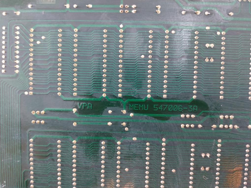 Valmet Automation M8510401 M1 Vpa Memu Memory Board