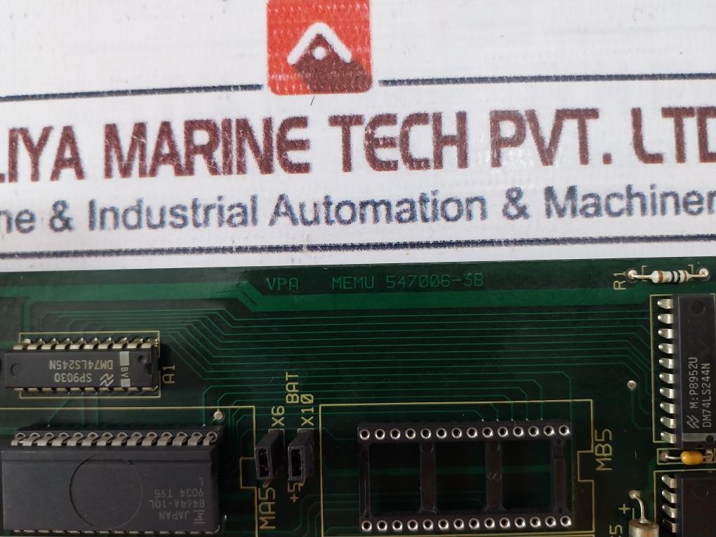 Valmet Automation M8510401 M1 VPA Memu Memory Board
