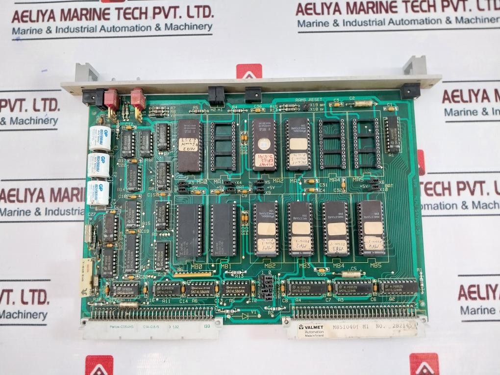 Valmet Automation M8510401 M1 Vpa Memu Memory Board 282145