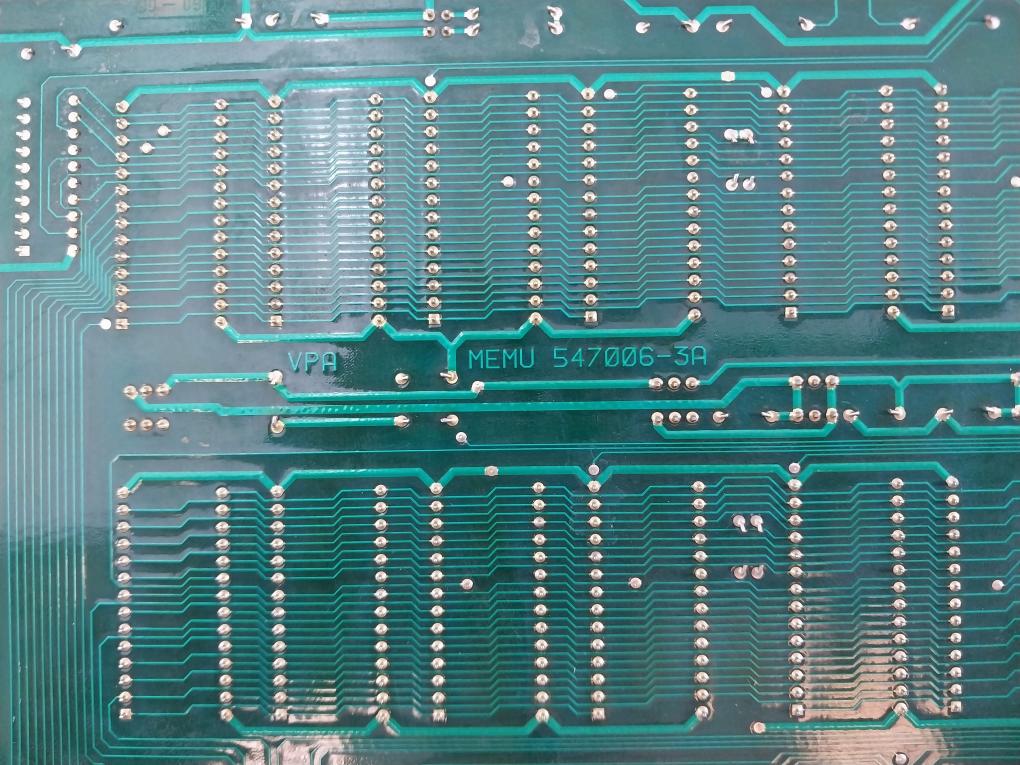 Valmet Automation M8510401 M1 Vpa Memu Memory Board 282145