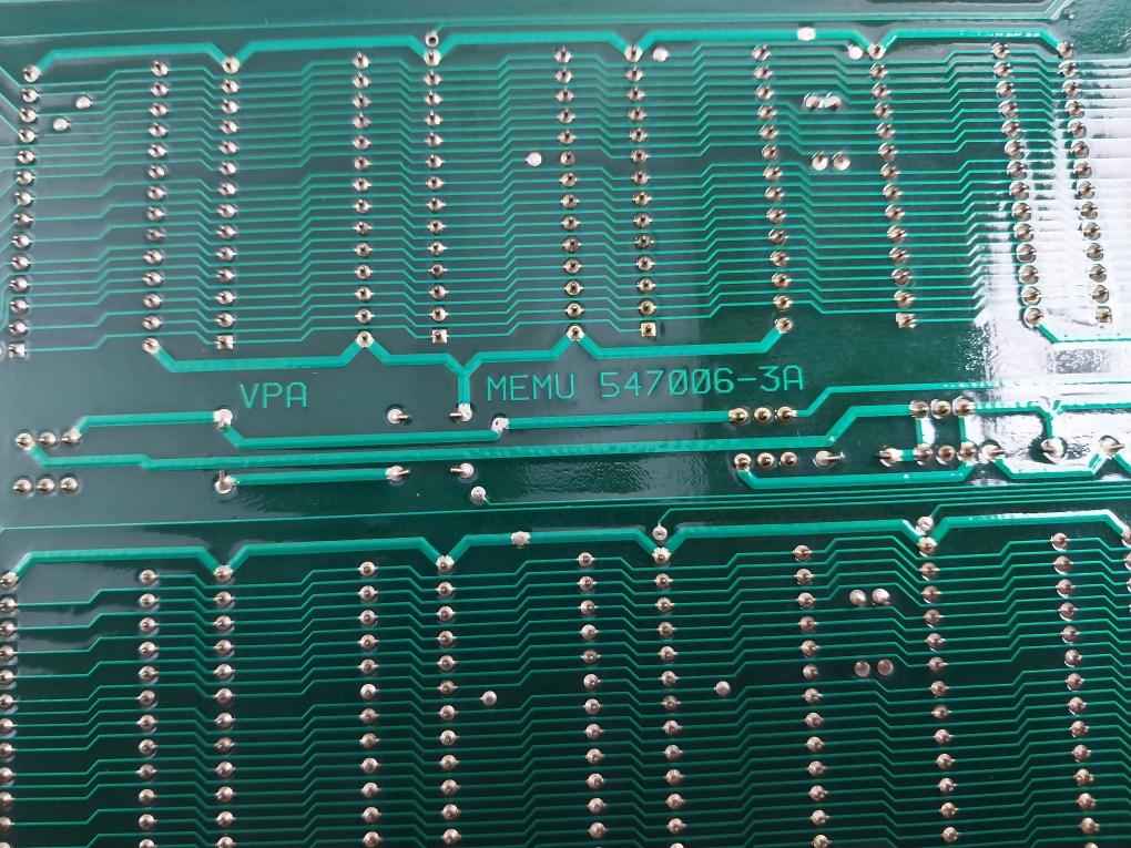 Valmet Automation M851040 M1 Memu Memory Board 547006-3A Zinco 107 94V-1
