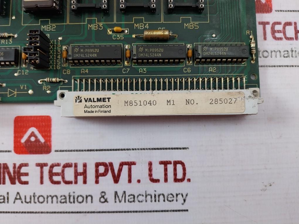 Valmet Automation M851040 M1 Pcb Zinco 107 94V-1 Memu 547006-3B/Memu 547006-3A