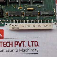 Valmet Automation M851040 M1 Pcb Zinco 107 94V-1 Memu 547006-3B/Memu 547006-3A