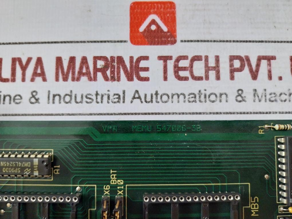 Valmet Automation M851040 M1 Pcb Zinco 107 94V-1 Memu 547006-3B/Memu 547006-3A