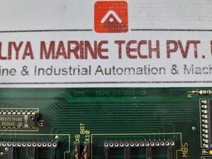 Valmet Automation M851040 M1 Pcb Zinco 107 94V-1 Memu 547006-3B/Memu 547006-3A