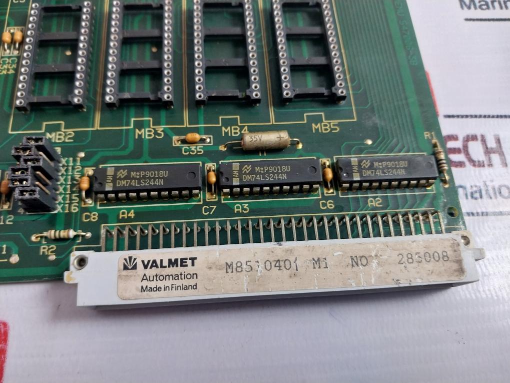 Valmet Automation M851040 M1 Printed Circuit Board